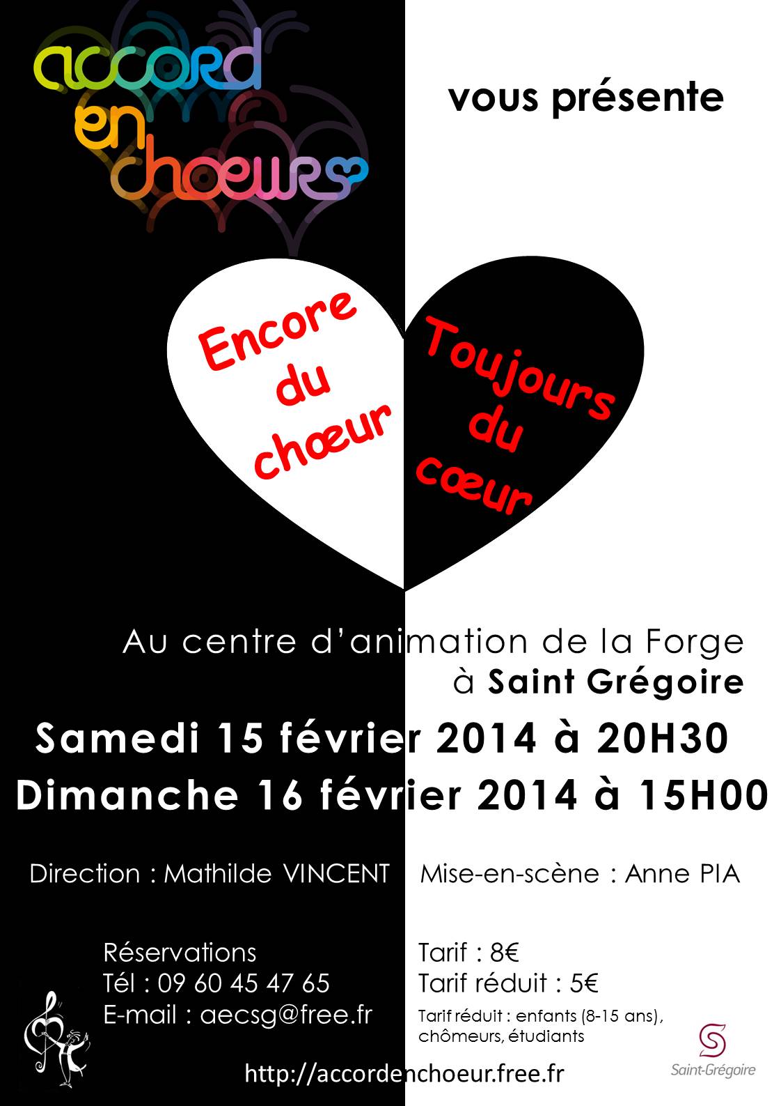 Accord en Choeur spectacle 2014